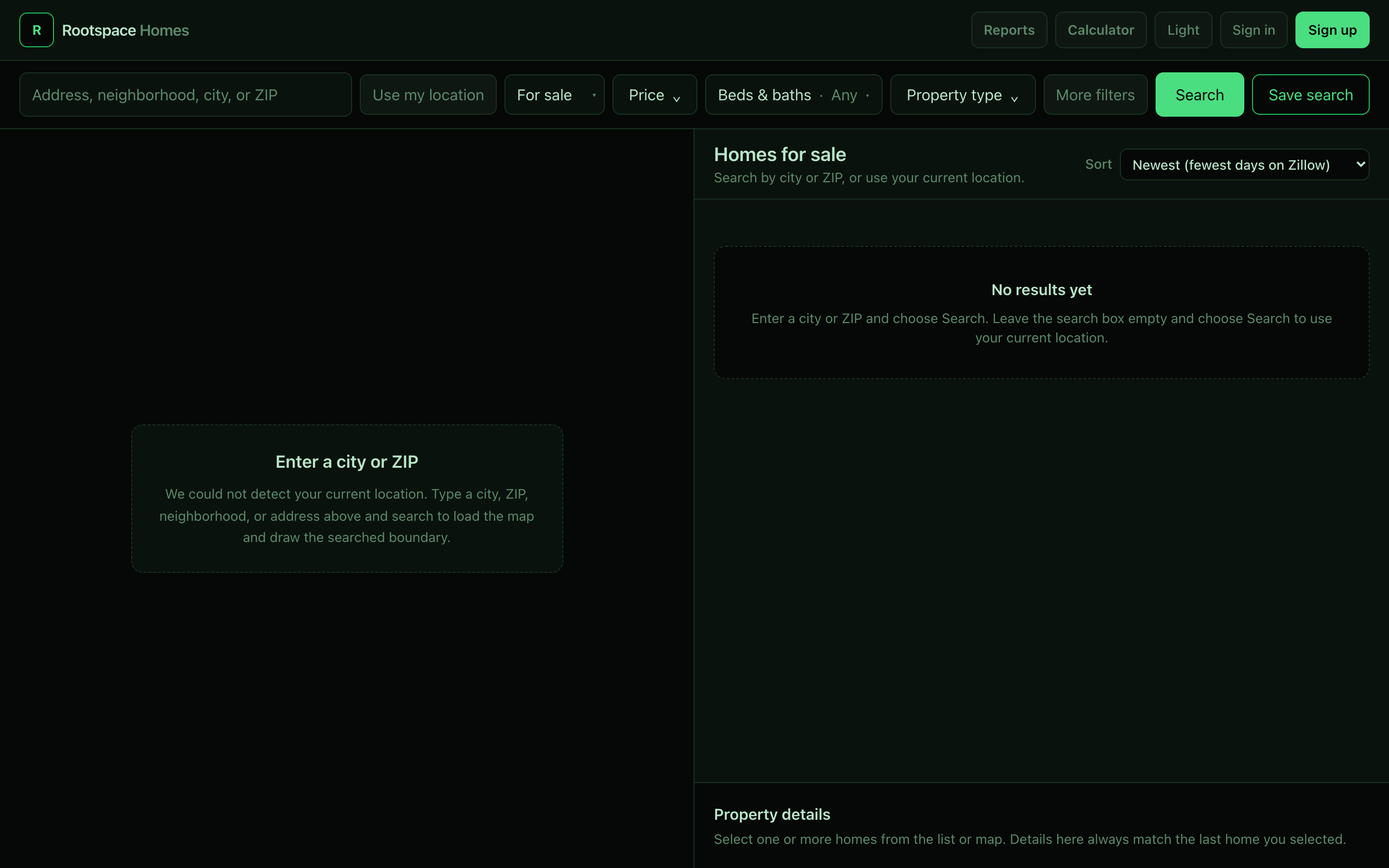 Rootspace screenshot