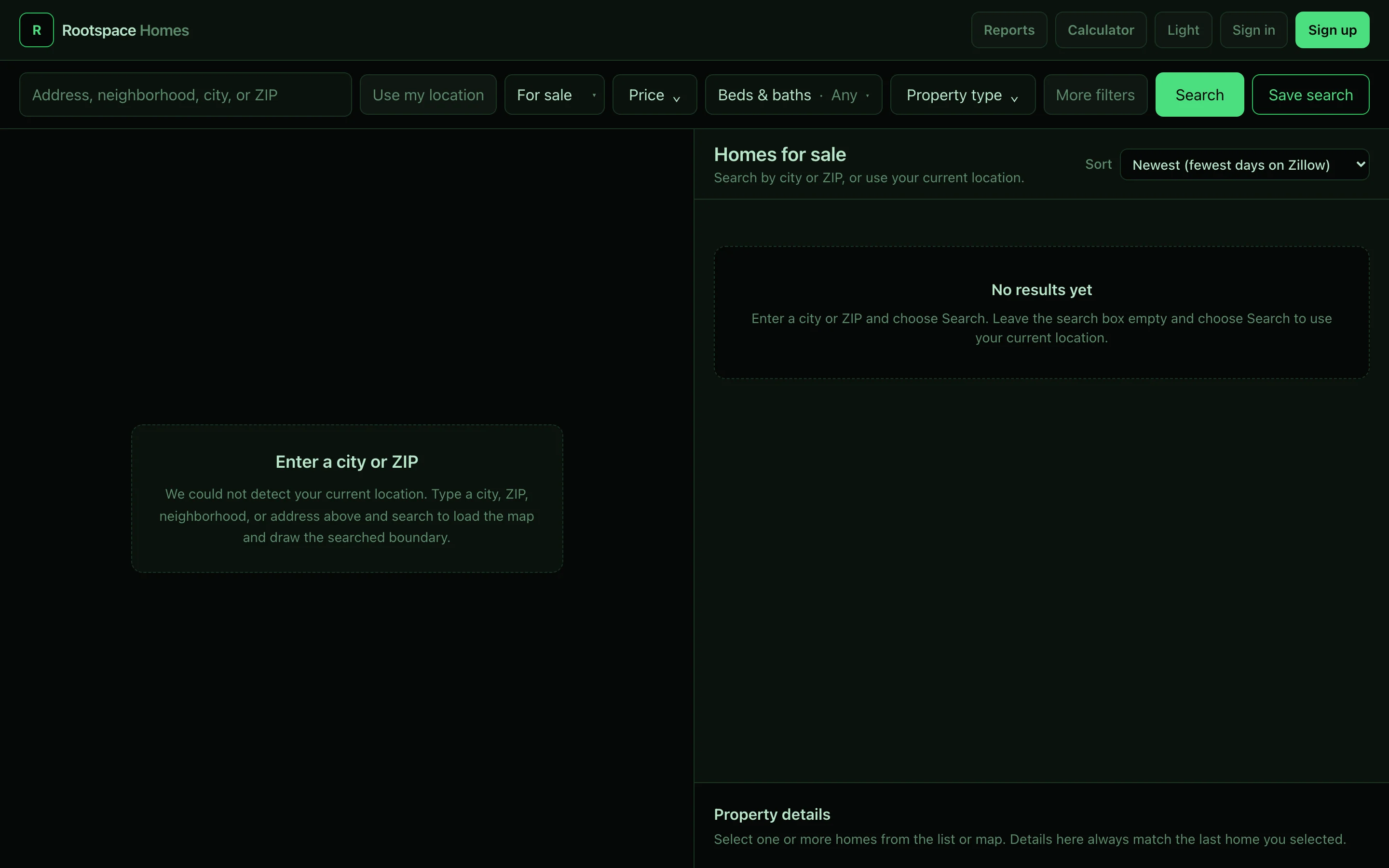 Rootspace screenshot
